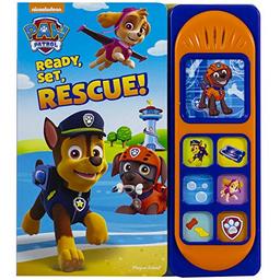 Paw Patrol Ready Set Rescue Sound Book (Play-A-Sound)