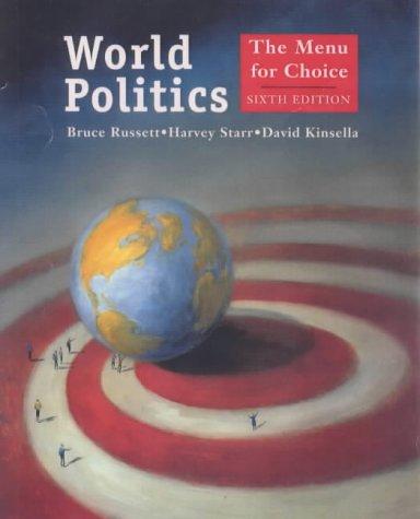 World Politics: The Menu for Choice