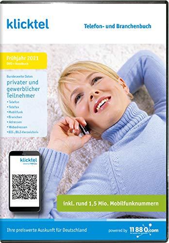 klicktel Telefon- und Branchenbuch Frühjahr 2021