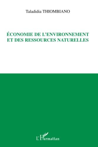 Economie de l'environnement et des ressources naturelles