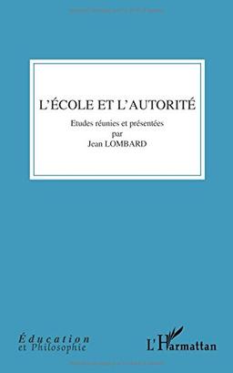 L'école et l'autorité