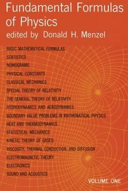 Fundamental Formulas of Physics (Dover Books on Physics)