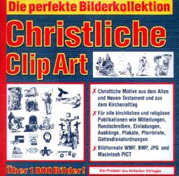 Christliche ClipArt. CD- ROM für Windows, Mac