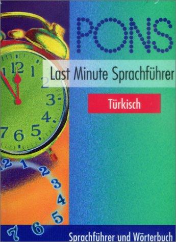 PONS Last Minute Sprachführer, Türkisch