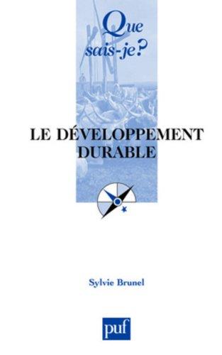 Le développement durable