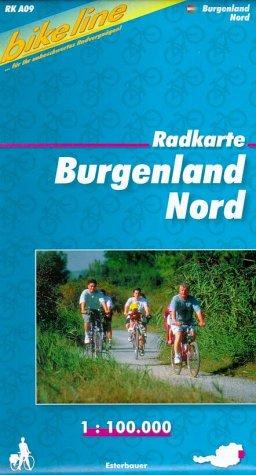 Bikeline Radkarte Burgenland Nord 1 100 000.