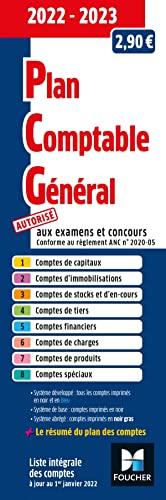 Plan comptable général 2022-2023 : autorisé aux examens et concours