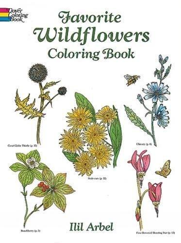 Favorite Wildflowers Coloring Book (Dover Nature Coloring Book)