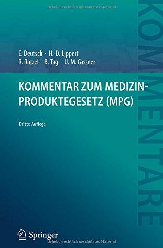 Kommentar zum Medizinproduktegesetz (MPG)