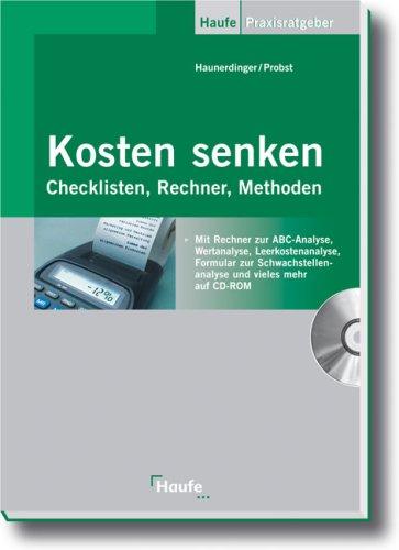 Kosten senken. Checklisten, Rechner, Methoden