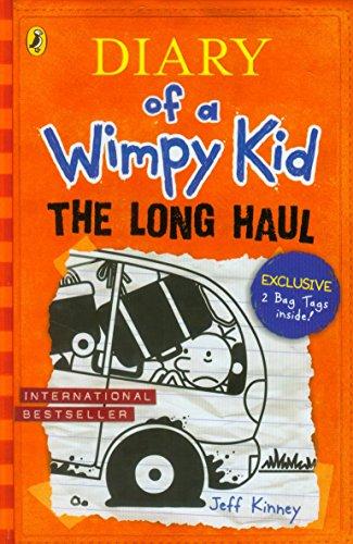 Diary of a Wimpy Kid 09: THE LONG HAUL / EXCLUSIVE 2Bag Tags inside / INTERNATIONAL BESTSELLER (Diary of a Wimpy Kid 9)