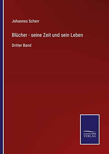 Blücher - seine Zeit und sein Leben: Dritter Band