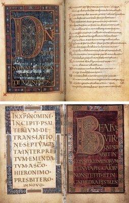 Der Goldene Psalter "Dagulf Psalter": Codex Vindobonensis 1861. Farbentreue Faksimileausgabe der Handschrift (Codices selecti phototypice impressi: Abt. A: Bilderhandschriften)