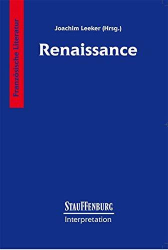 Stauffenburg Interpretation, Französische Literatur, Renaissance