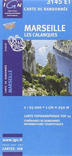 Marseille 1 : 25 000: Les Calanques