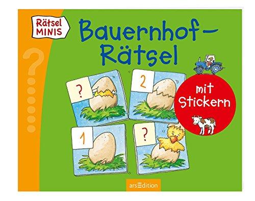 Rätsel-Minis mit Stickerbogen