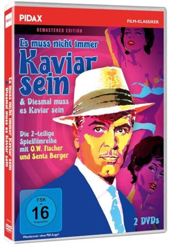 Es muss nicht immer Kaviar sein + Diesmal muss es Kaviar sein - Remastered Edition / Die komplette 2-teilige Spielfilmreihe (Pidax Film-Klassiker) [2 DVDs]