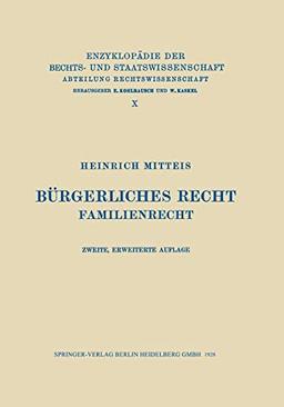 Bürgerliches Recht: Familienrecht (German Edition)