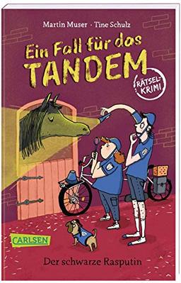 Ein Fall für das Tandem: Der schwarze Rasputin, Rätselkrimi ab 9 Jahren (Detektivgeschichte mit Wimmel-, Such- und Denkrätseln zum Knobeln und Lösen des Falls) (2)