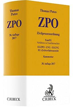 Zivilprozessordnung: FamFG Verfahren in Familiensachen, EGZPO, GVG, EGGVG, EU-Zivilverfahrensrecht (Gelbe Erläuterungsbücher)