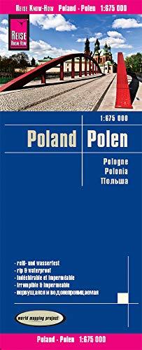 Reise Know-How Landkarte Polen / Poland (1:675.000): world mapping project