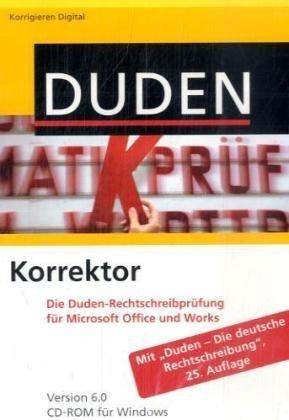 Duden Korrektor 6.0. Windows Vista; XP; 2000