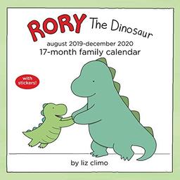 Climo, L: Rory the Dinosaur 2019-2020 Square Family Calendar