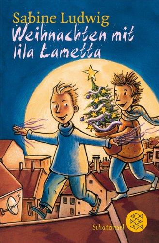 Weihnachten mit lila Lametta