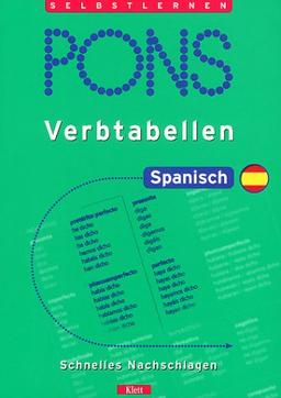 PONS Verbtabellen, Spanisch