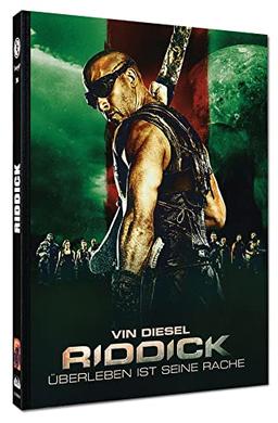 Riddick - Überleben ist seine Rache - Mediabook - Cover D - 2-Disc Limited Edition auf 222 Stück (+ DVD) [Blu-ray]