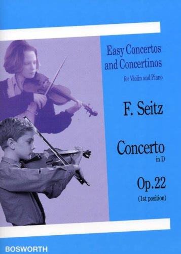 Concerto in D Op.22 (1. Lage). Easy Concertos and Concertinos for Violin and Piano