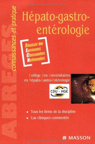 Hépato-gastro-entérologie