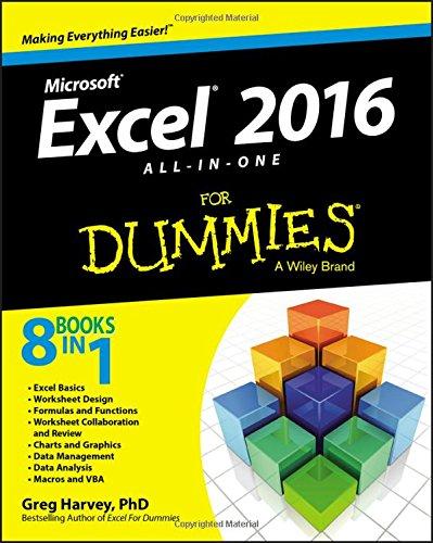 Excel 2016 All-In-One For Dummies