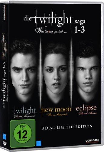 Die Twilight Saga 1-3 - Was bis(s)her geschah... [Limited Edition] [3 DVDs]