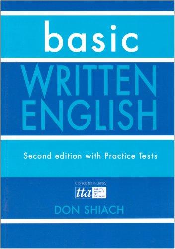 Basic Written English