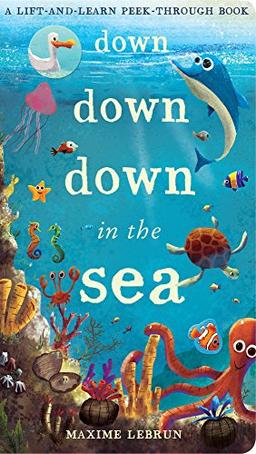 Down Down Down in the Sea (Lift & Learn Peek Through Book)