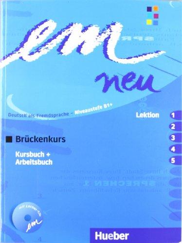 em neu 2008 Brückenkurs: Deutsch als Fremdsprache / Kursbuch + Arbeitsbuch, Lektion 1-5 mit Arbeitsbuch-Audio-CD: Deutsch als Fremdsprache Niveaustufe B1. Ein Lehrwerk im Baukastensystem