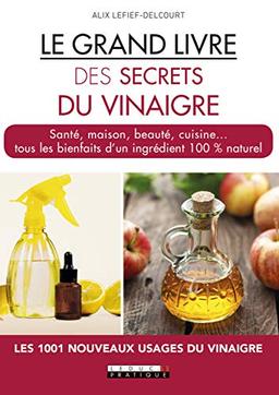 Le grand livre des secrets du vinaigre : santé, maison, beauté, cuisine... tous les bienfaits d'un ingrédient 100 % naturel