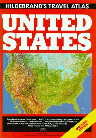 Hildebrand's Travel Atlas United States ( USA) and Canada ( Kanada) (Road Atlases)