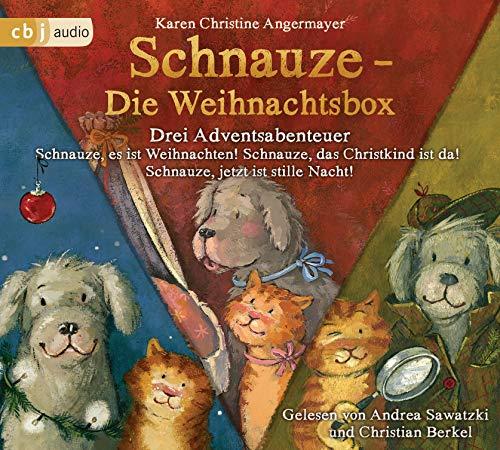 Schnauze - Die Weihnachtsbox: Drei Adventsabenteuer: Schnauze, es ist Weihnachten; Schnauze, das Christkind ist da!; Schnauze, jetzt ist Stille Nacht!