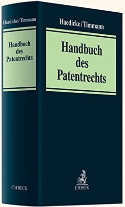 Handbuch des Patentrechts