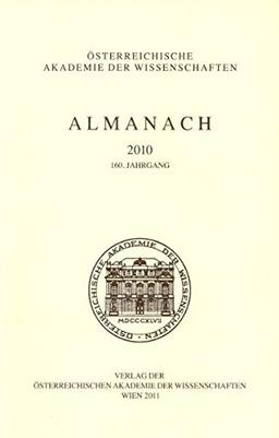 Almanach der Akademie der Wissenschaften / Almanach 2010/160.Jahrgang