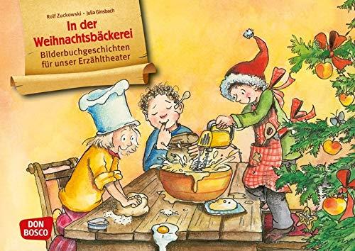 In der Weihnachtsbäckerei. Kamishibai Bildkartenset. Entdecken - Erzählen - Begreifen. Bilderbuchgeschichten für unser Erzähltheater