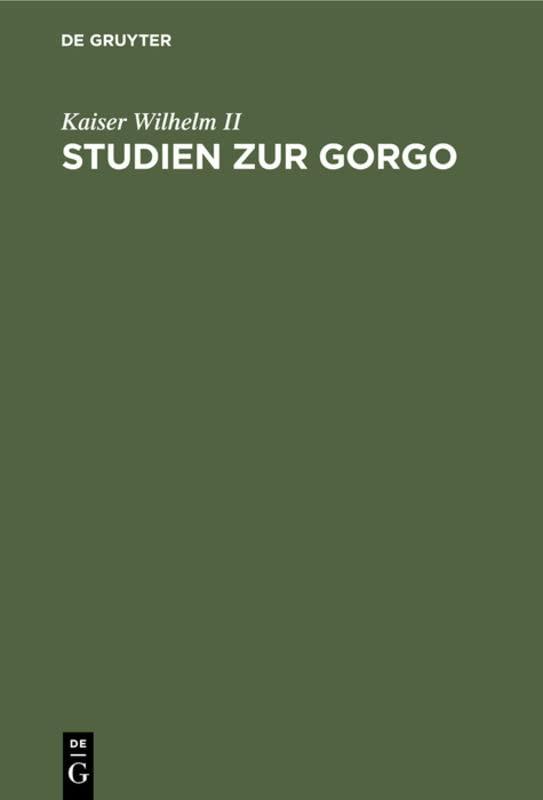 Studien zur Gorgo