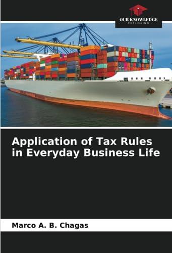 Application of Tax Rules in Everyday Business Life