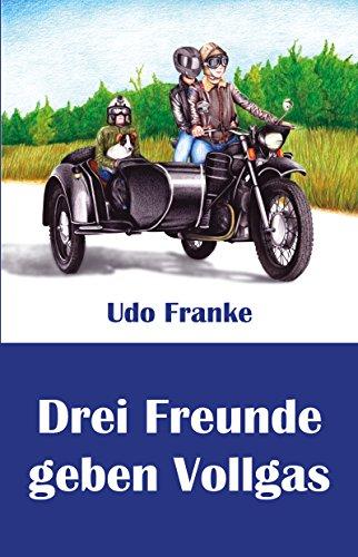 Drei Freunde geben Vollgas: Oldtimer, Motorrad, Motorradreise, Motorradgespann