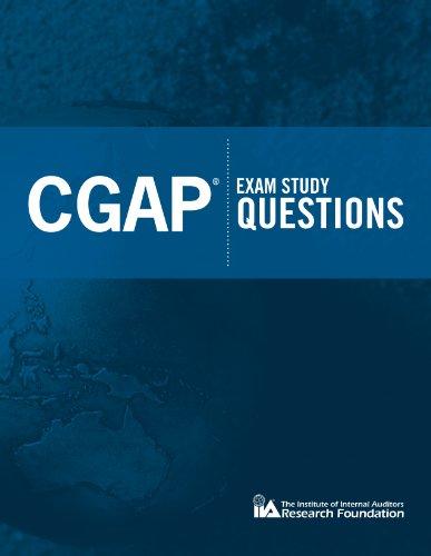 Certified Government Auditing Professional (CGAP) Exam Study Questions