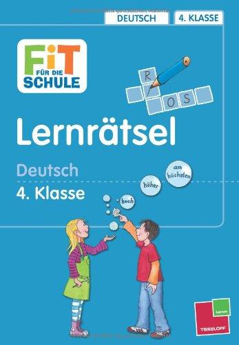 Lernrätsel Deutsch 4. Klasse