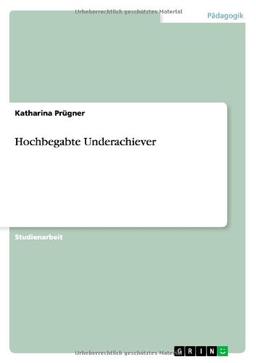 Hochbegabte Underachiever