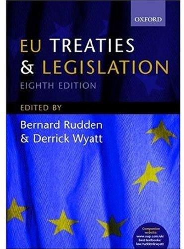 Rudd4En and Wyatt's Eu Treaties and Legislation